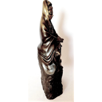 Bronzen beeld Kwan Yin